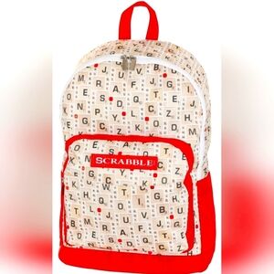Hasbro Scrabble Full Size Backpack - NWT
